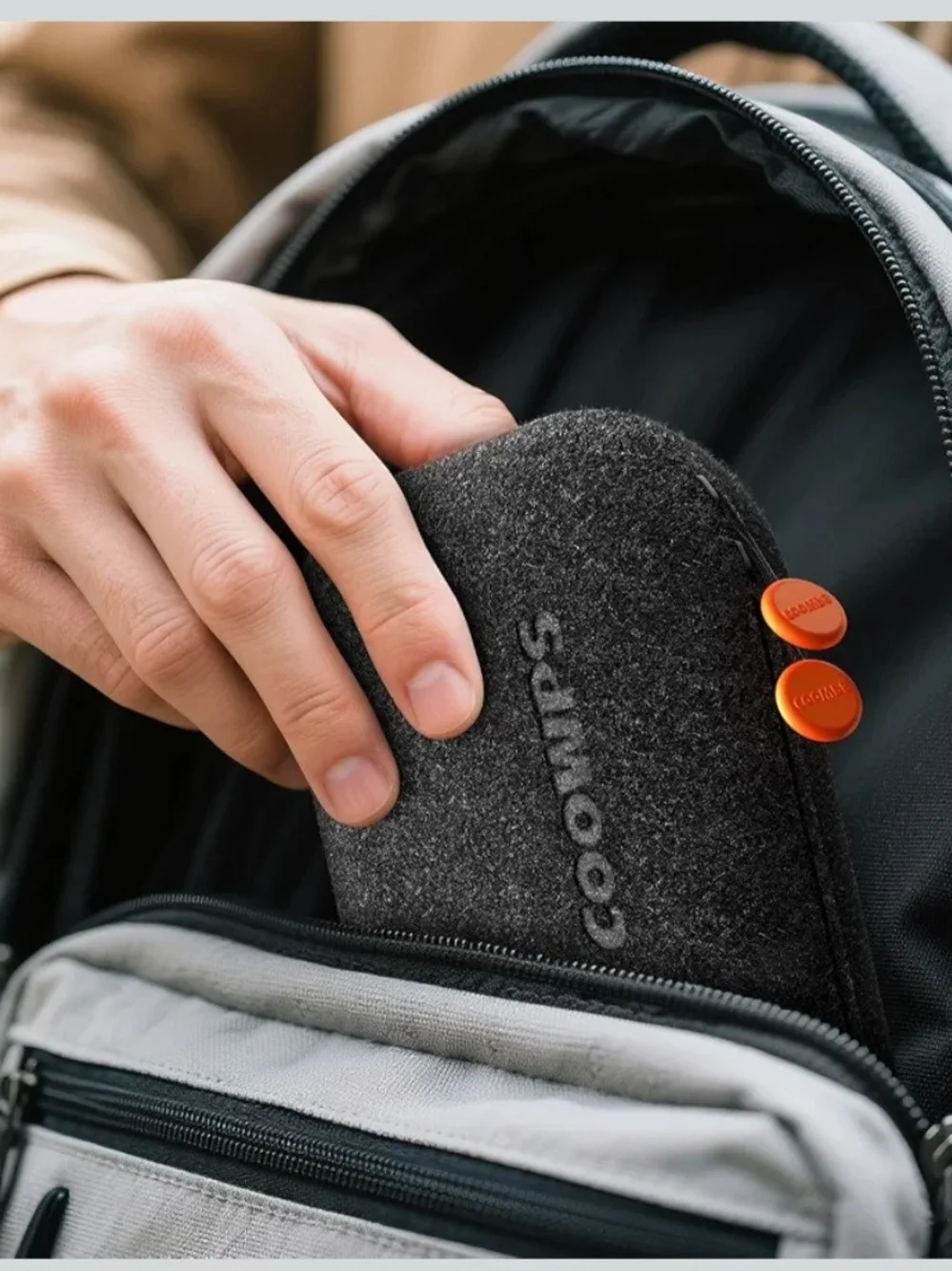 Coowmps Nintendo Switch 2 Ultra-Hard Carrying Case in Deepest Black